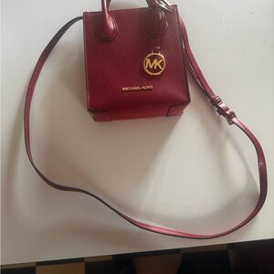 Michael Kors Burgundy Mini Bag